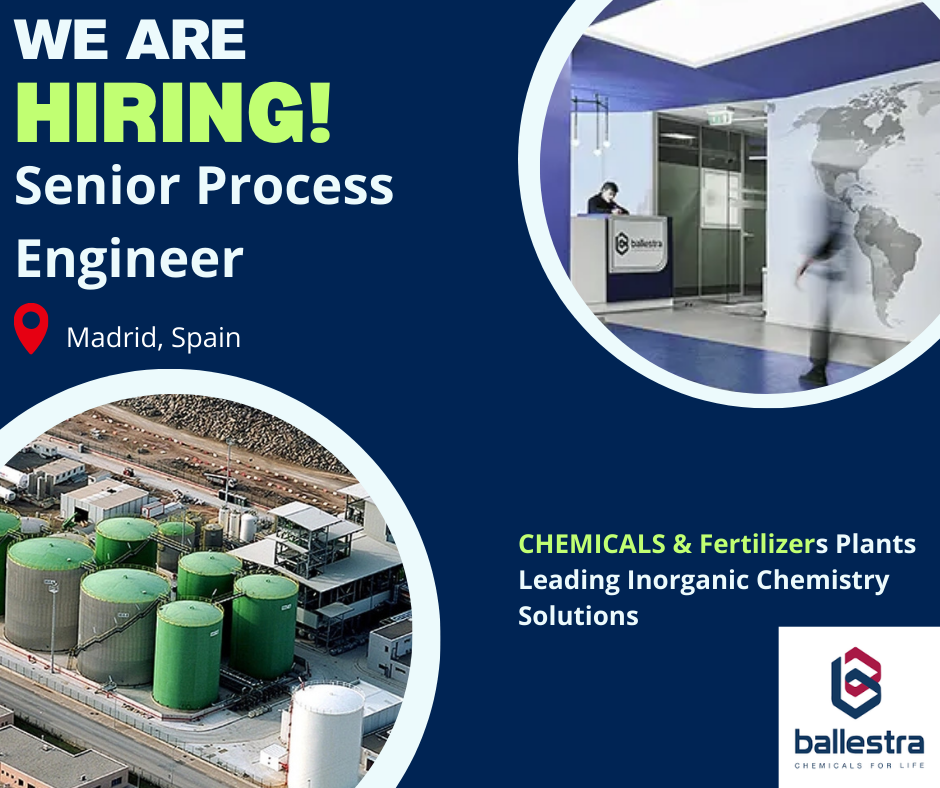 Vacancy Ballestra Senior Process Engineer
