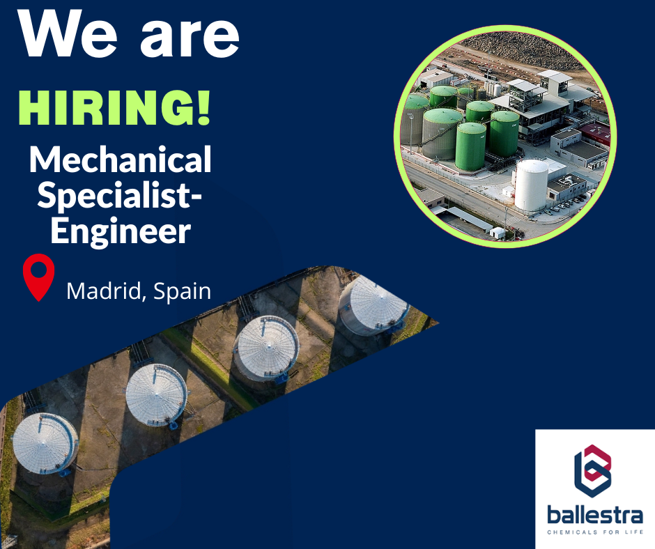 Vacancy Ballestra Mechanical Specialist - Engineer